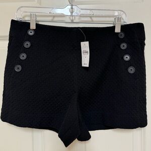 LOFT | brand new black shorts